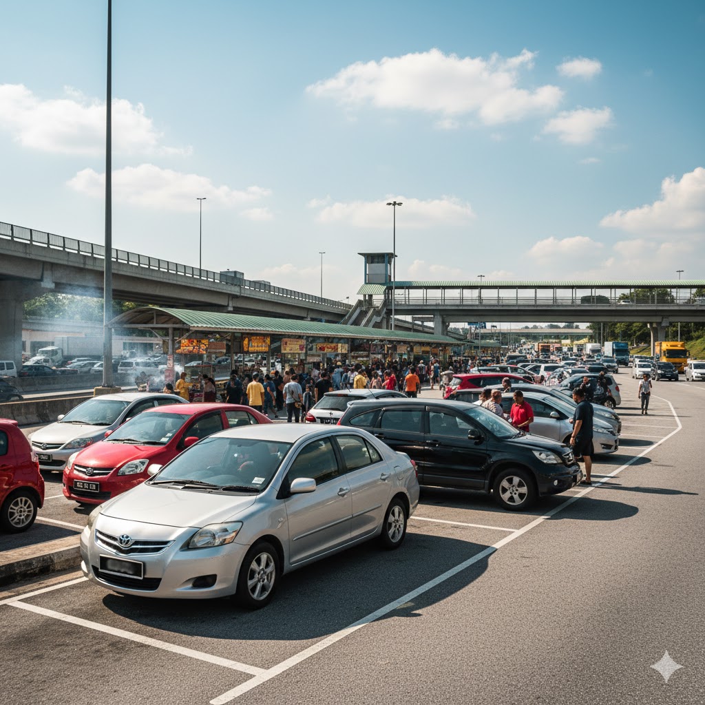 kereta sewa overheat